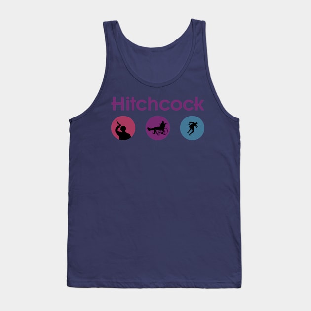 Hitchcock Icons Tank Top by AquaMockingbird